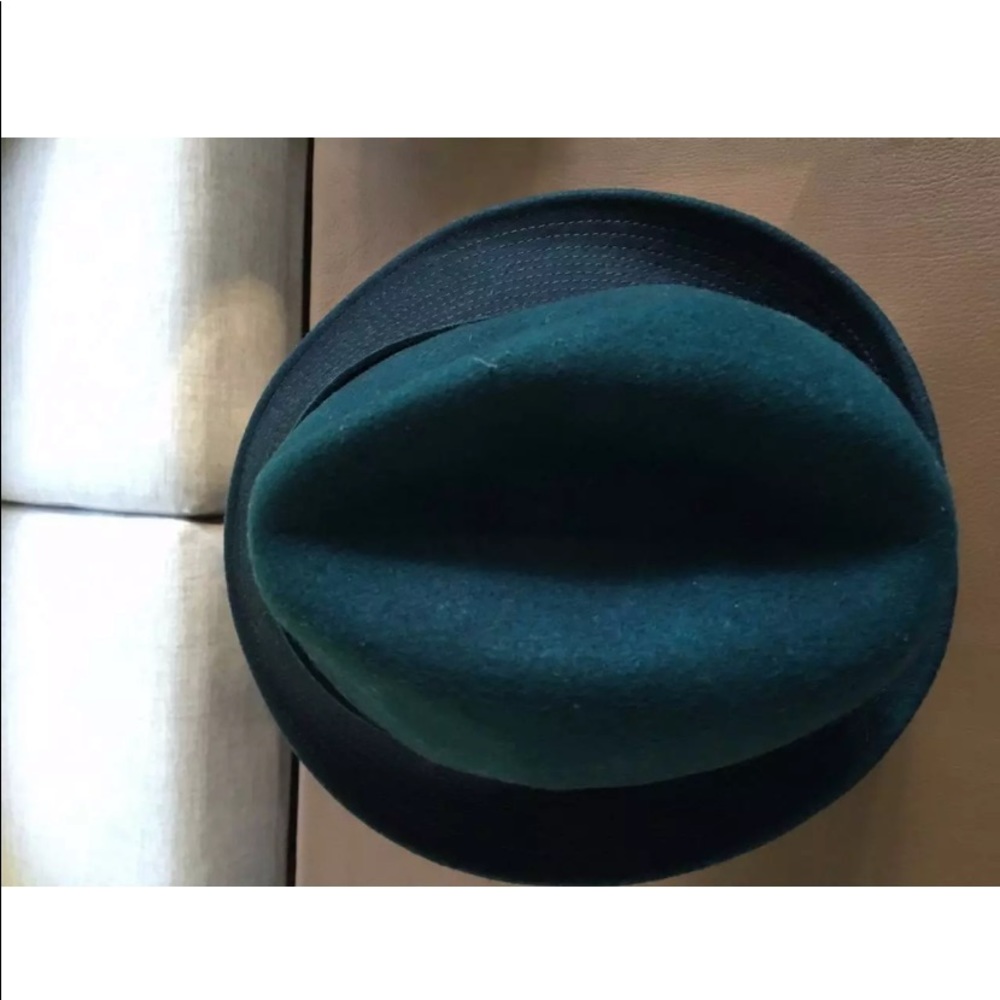 Diesel Cuinn Hat cap 100% wool teal/blue Size II - Picture 3 of 7